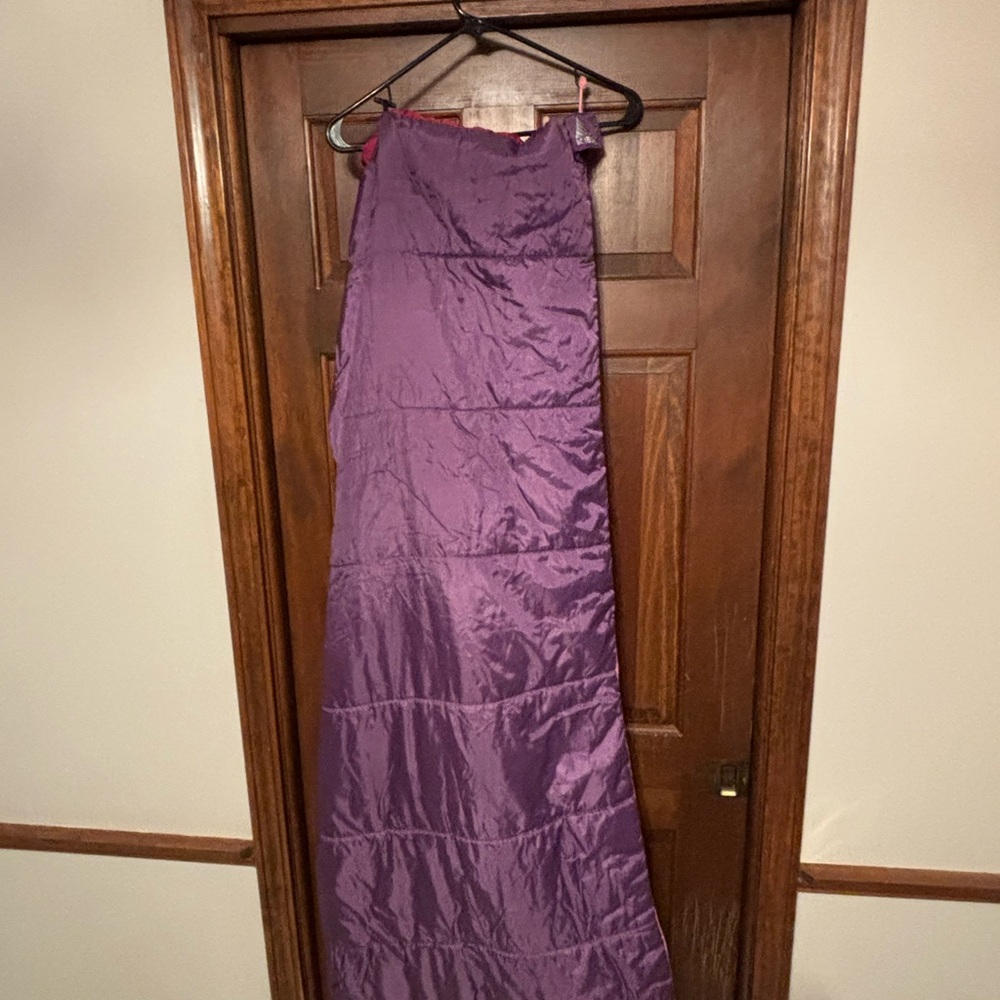 Kelty Purple Pink Sleeping Bag w/ Carry Pouch